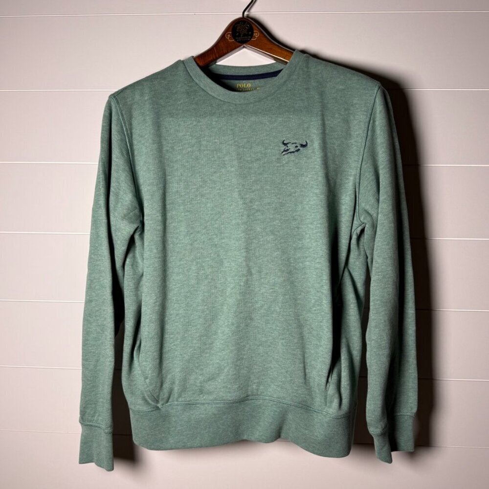 RARE: Polo Ralph Lauren Performance Sweatshirt- Front Zipper Pockets